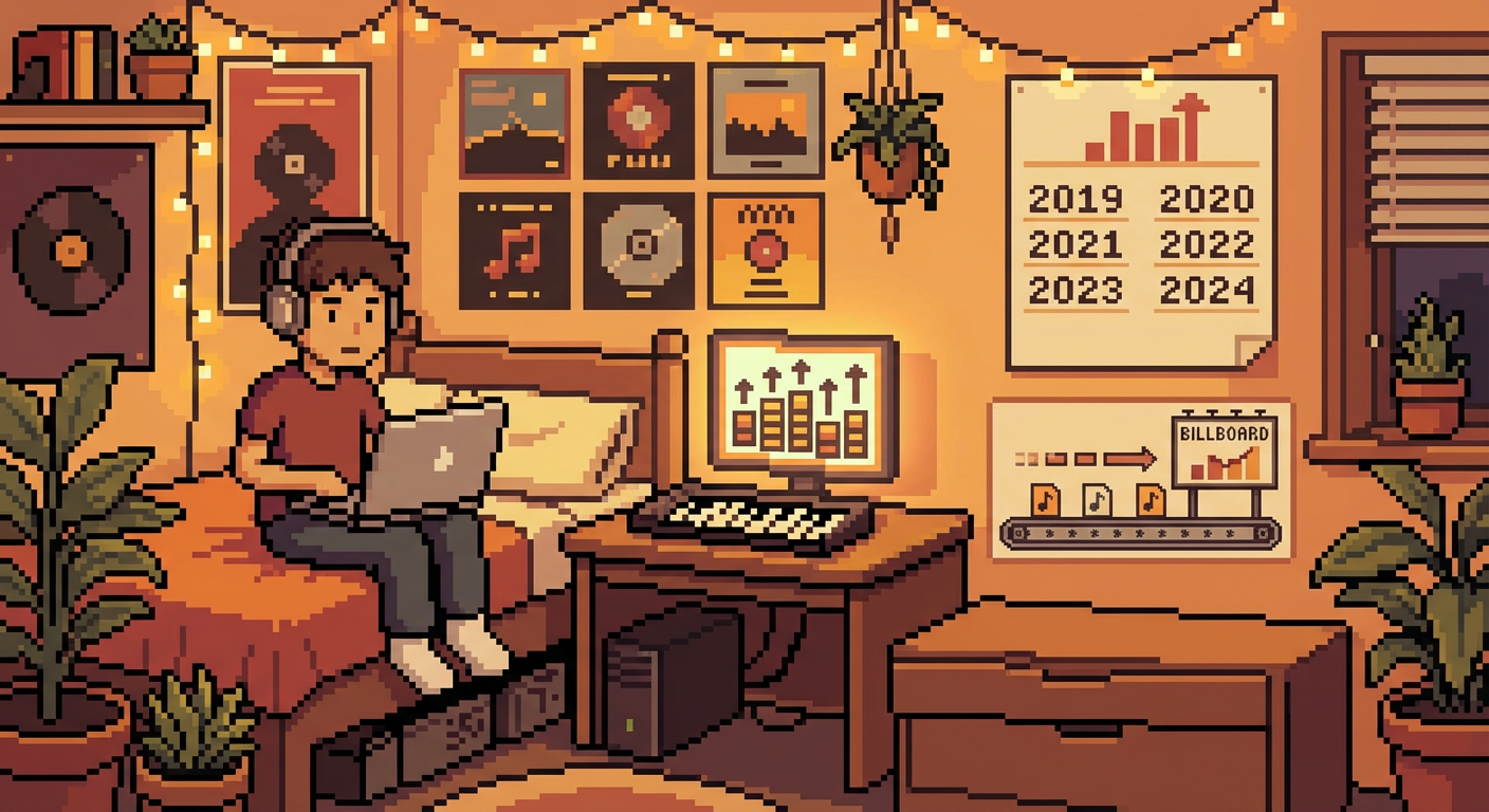 Illustration for The Bedroom Studio Revolution: How Lo-Fi Dreams Built a Genre