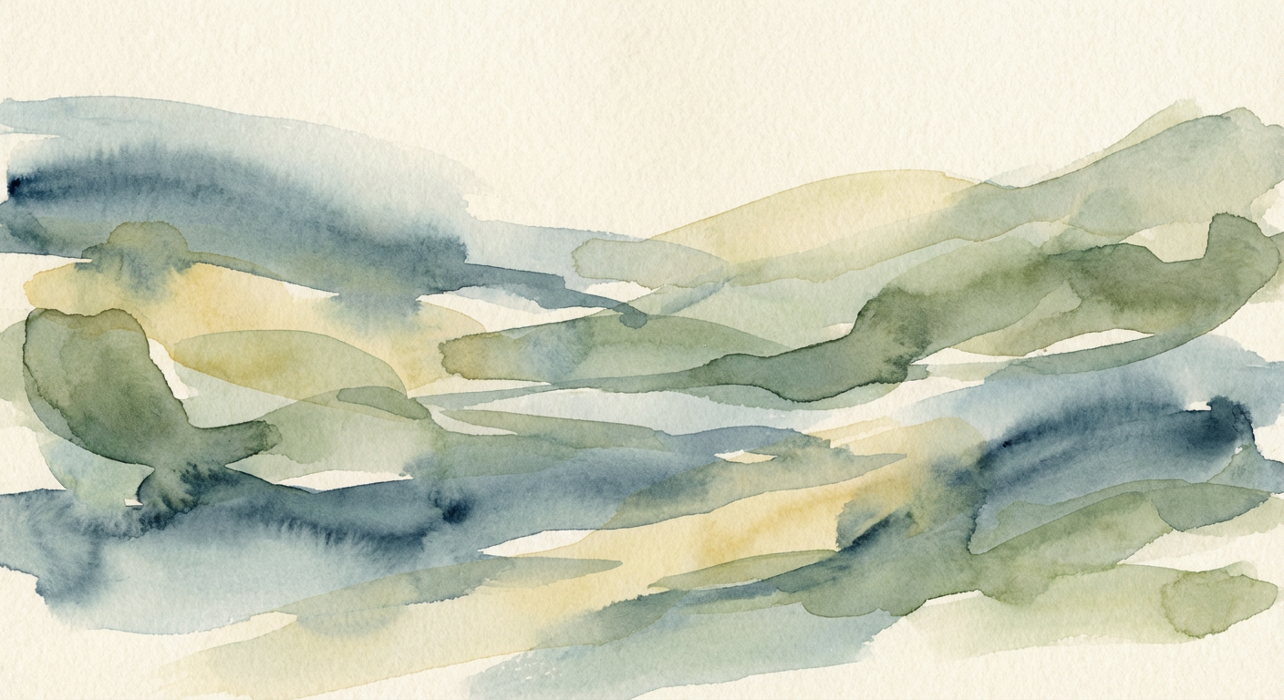 Illustration for The Vanishing Act: How Agnes Martin Found Infinity in a Grid